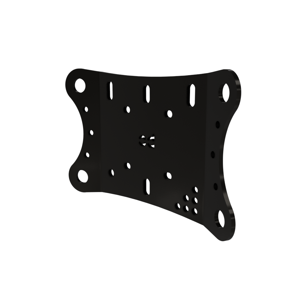 Multi-Fit HeadLight Plate  (Holes)