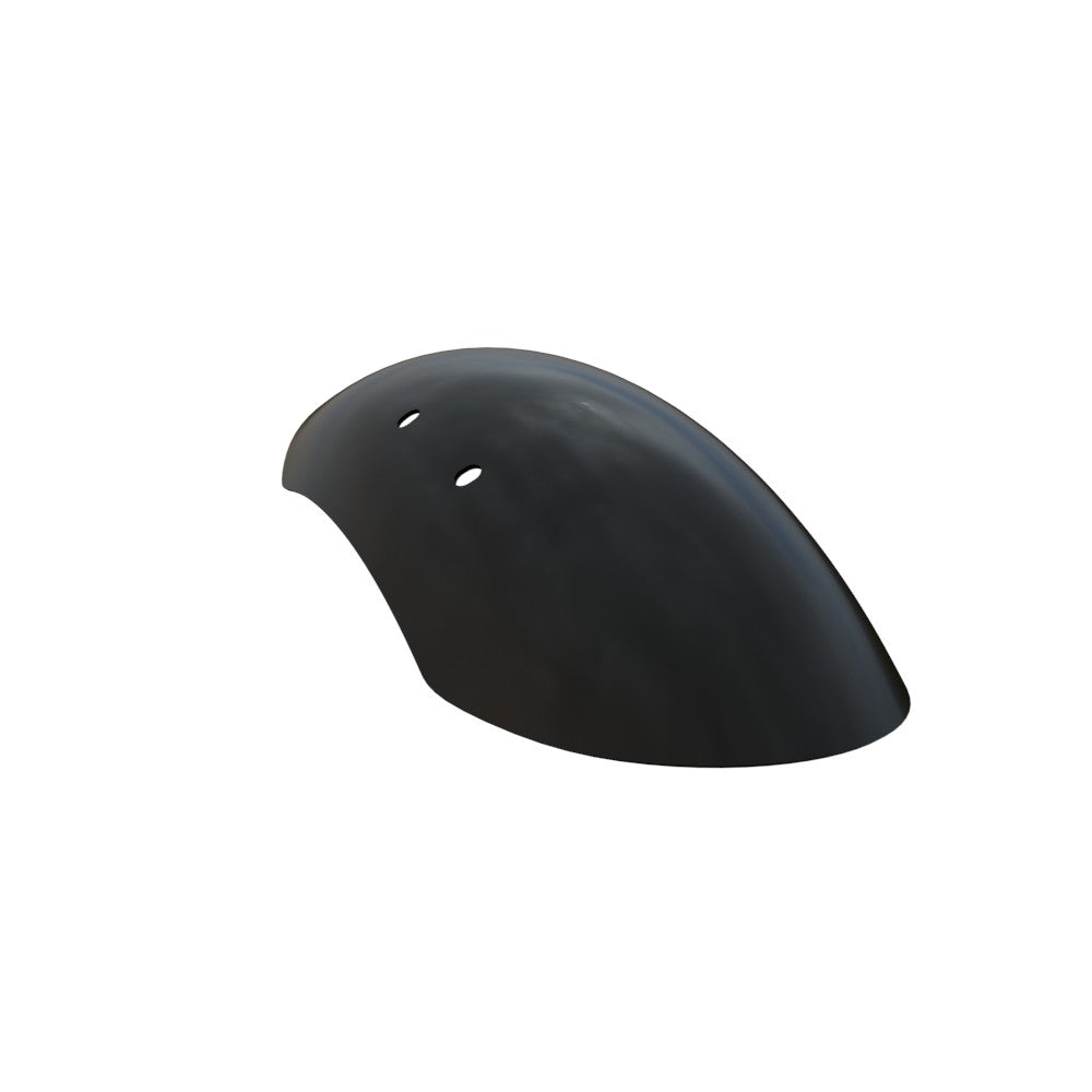 5.5" / 140mm 1-Piece Steel Black Front Fender