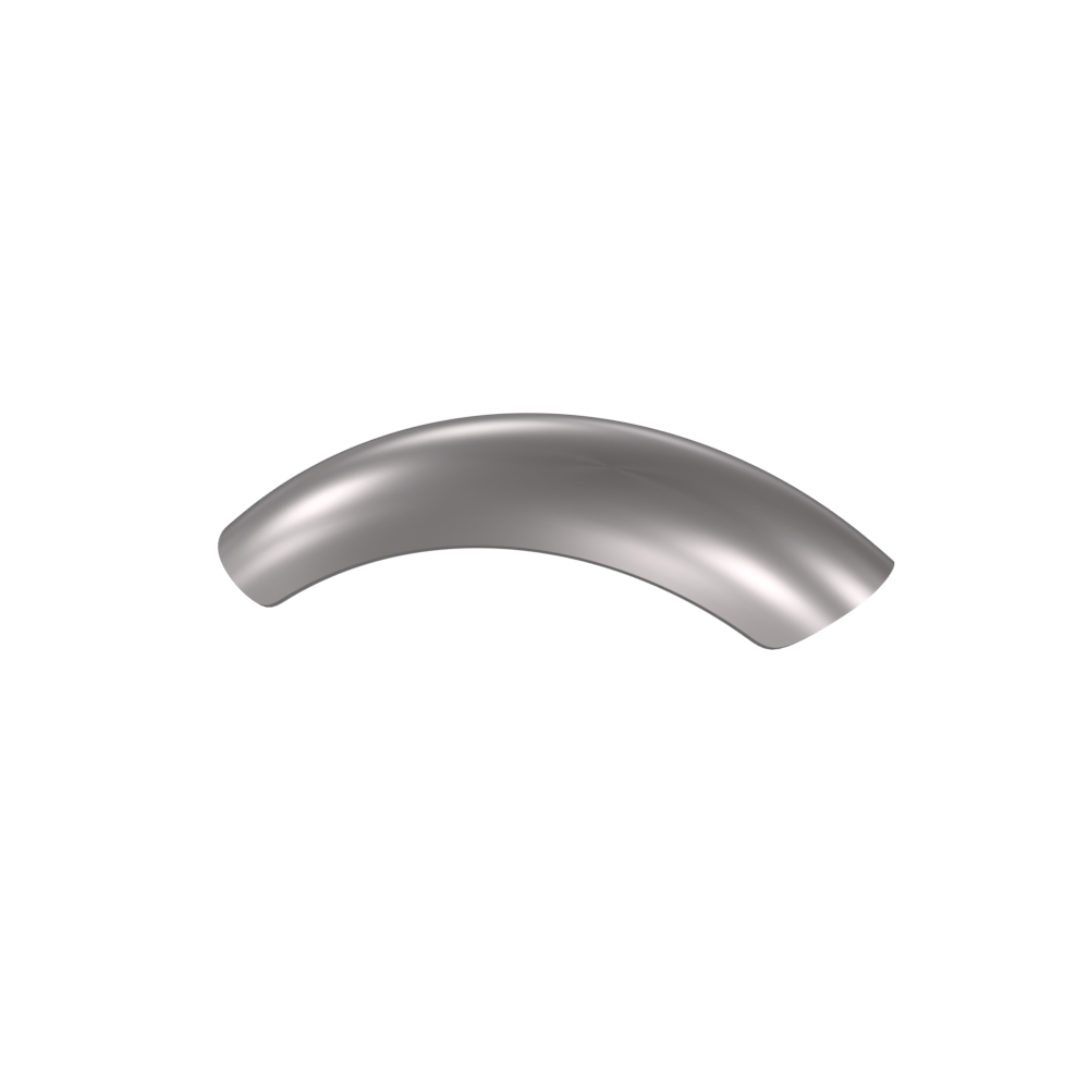 8" 1-Piece Steel Rear Fender