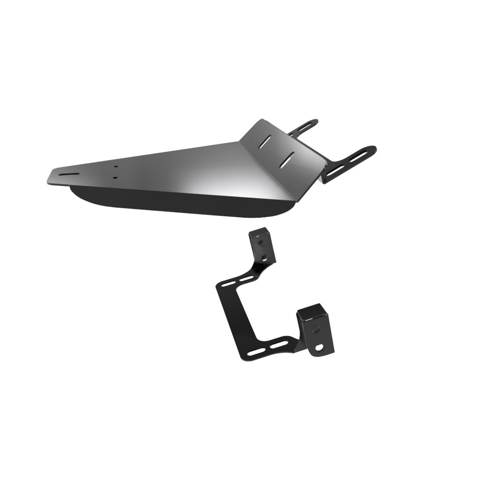 Honda Shadow VT750 (Shaft) Leather Solo Seat Kit + 16” HOLES Seat