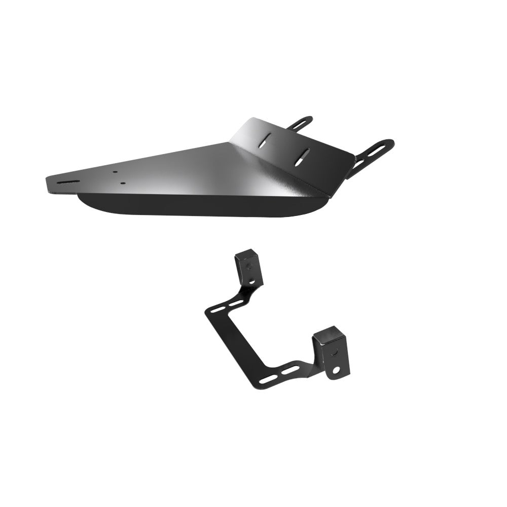 Honda Shadow VT750 (Shaft) Leather Solo Seat Kit + 16” HOLES Seat