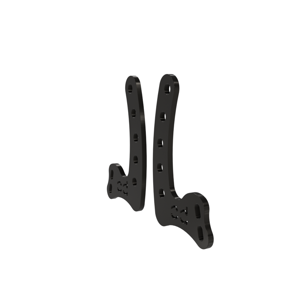 Yamaha V-Star Dragstar XVS1100 Turn Signal Brackets (Left & Right)