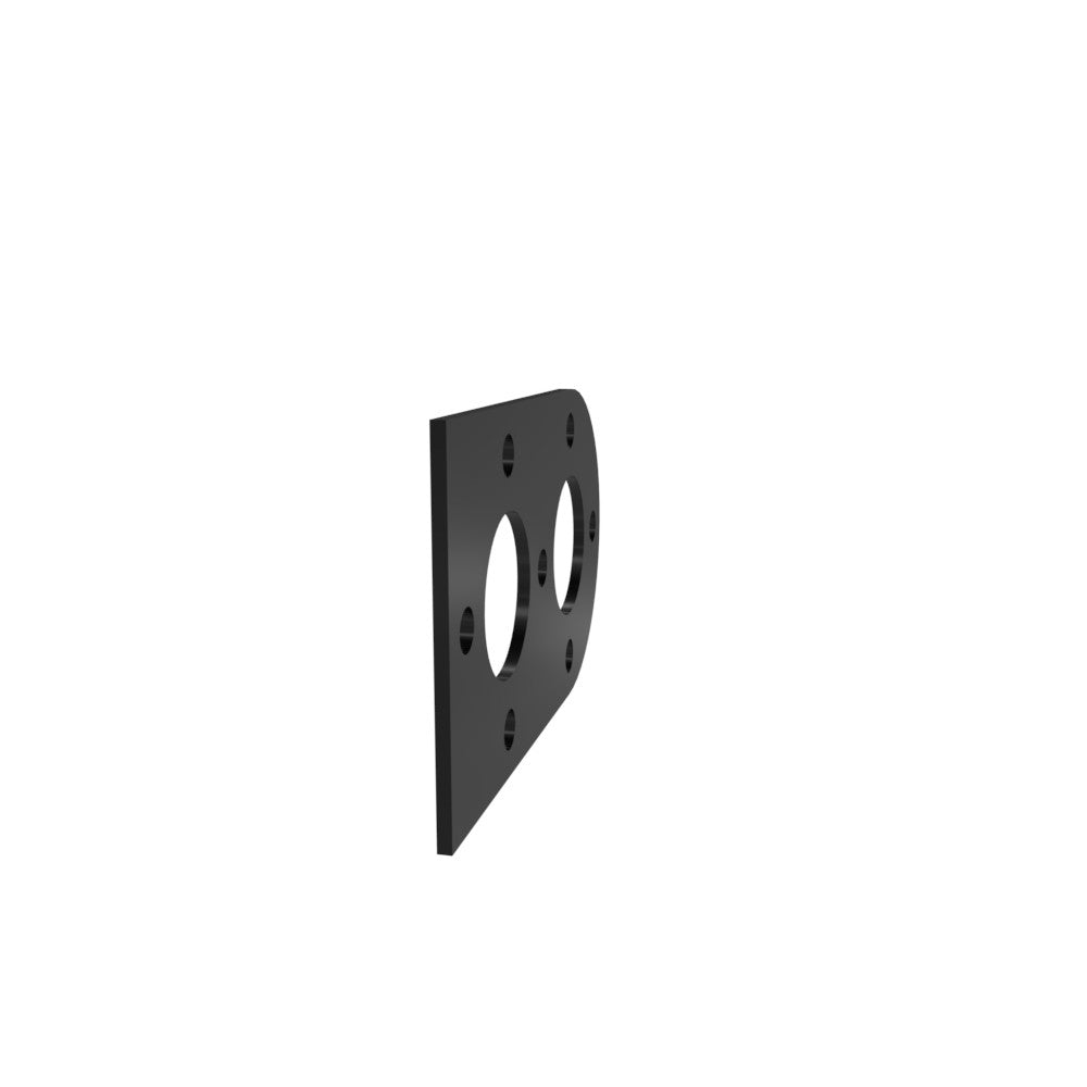 Honda Shadow VT750 (Shaft) Side Cover  (Lower Left) Powder Coated