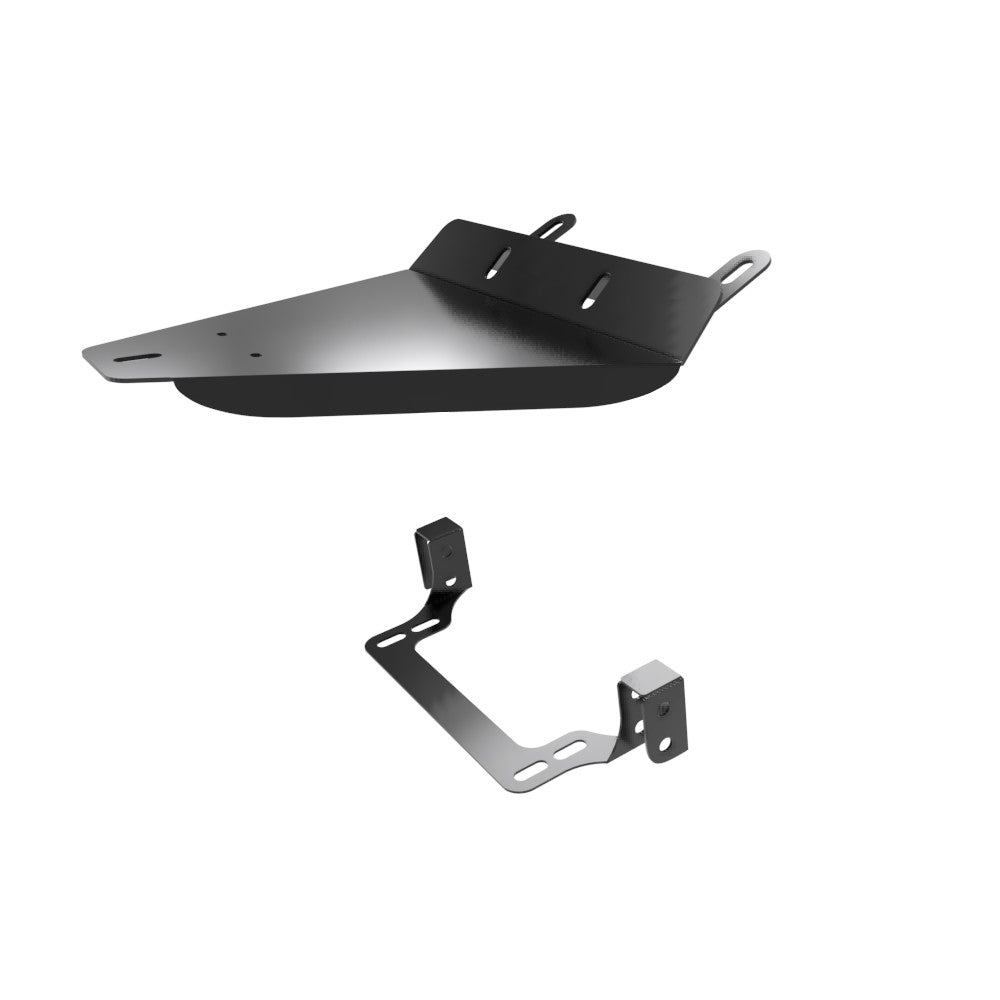 Honda Shadow VT750 (Shaft) Leather Solo Seat Kit + 16” HOLES Seat