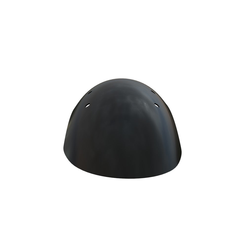 5.5" / 140mm 1-Piece Steel Black Front Fender