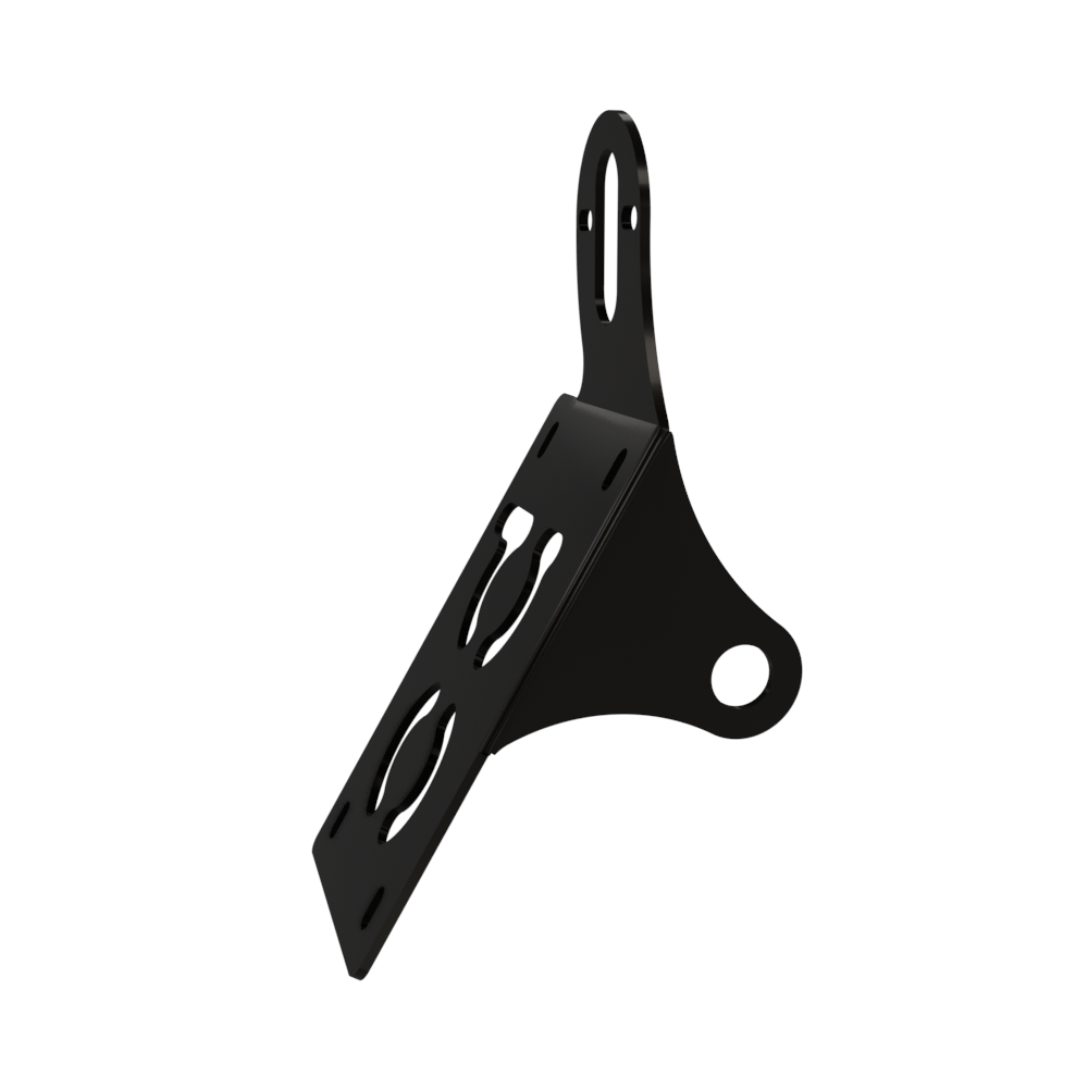 UNIVERSAL Vertical License plate bracket (Powder Coated)