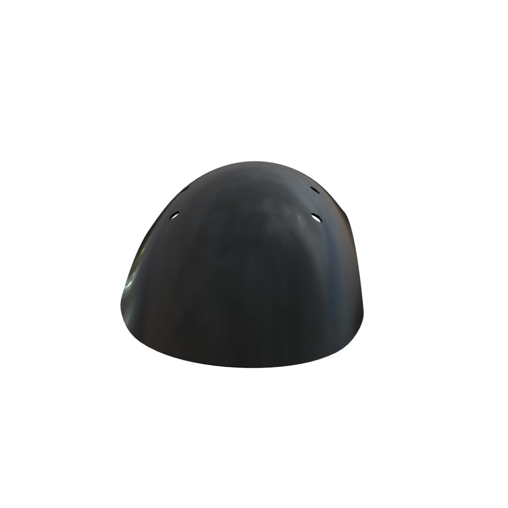 5.5" / 140mm 1-Piece Steel Black Front Fender