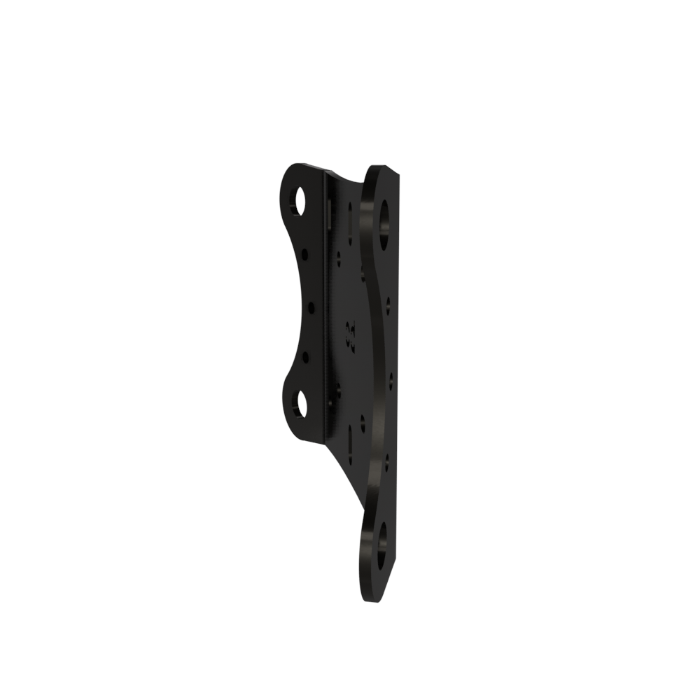 Multi-Fit HeadLight Plate  (Holes)