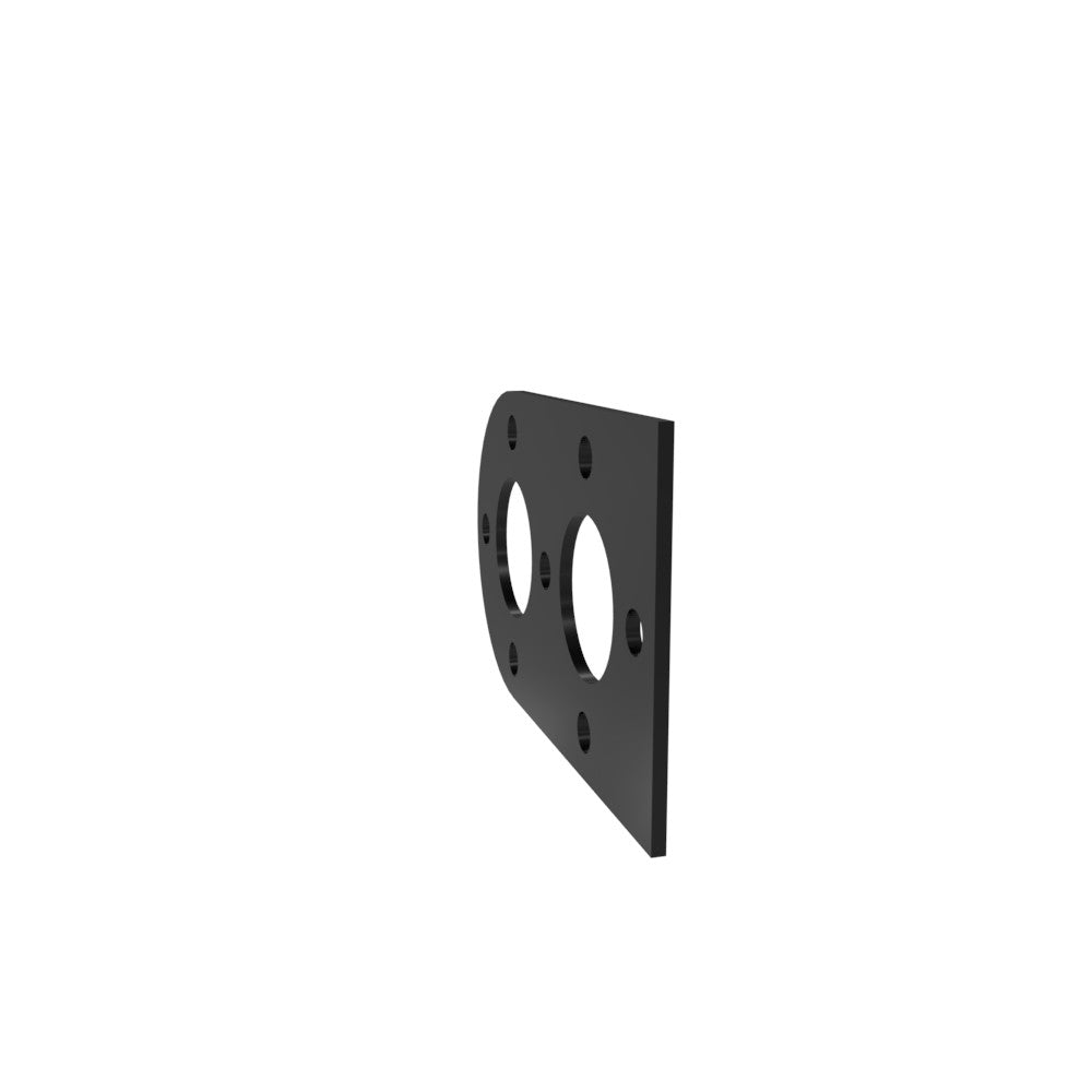 Honda Shadow VT750 (Shaft) Side Cover  (Lower Left) Powder Coated