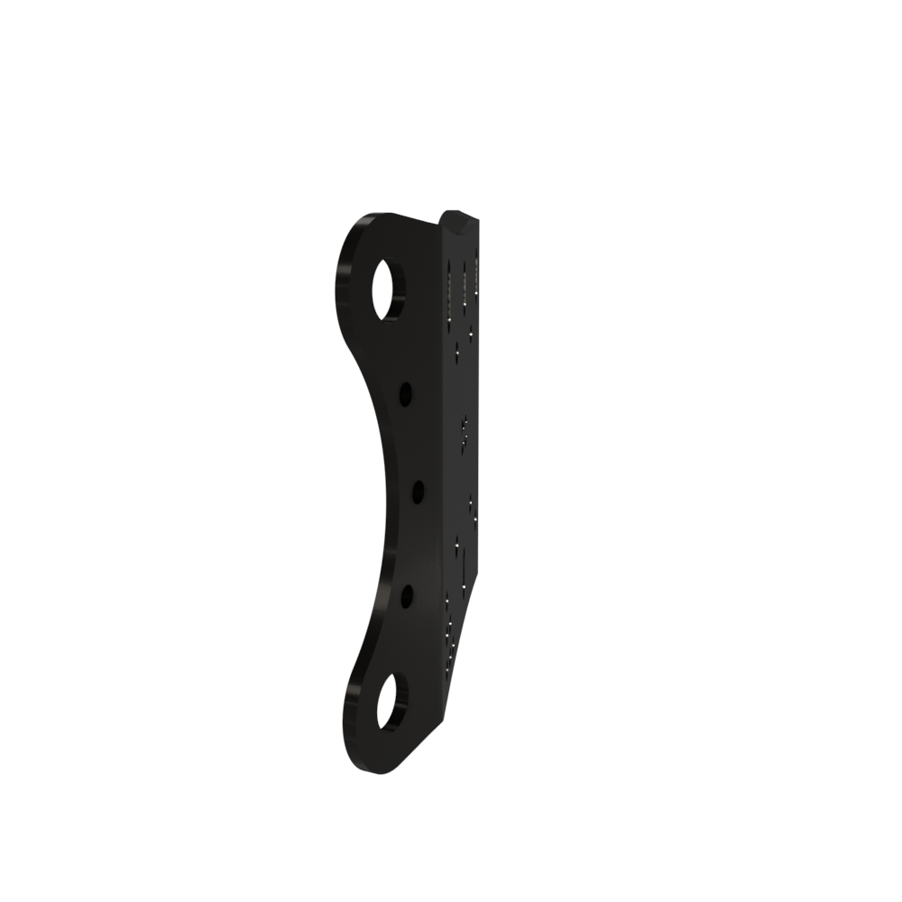 Multi-Fit HeadLight Plate  (Holes)
