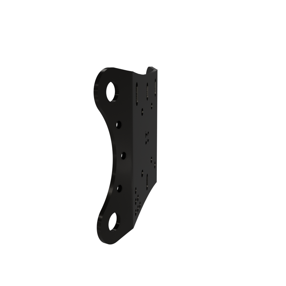 Multi-Fit HeadLight Plate  (Holes)