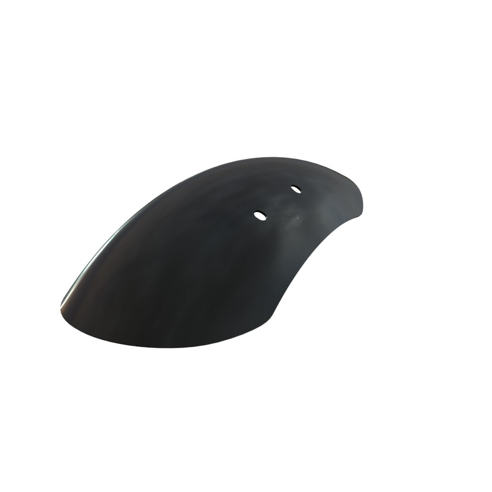 5.5" / 140mm 1-Piece Steel Black Front Fender
