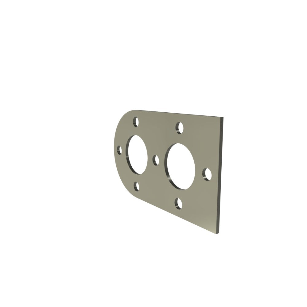 Honda Shadow VT750 (Shaft) Side Cover  (Lower Left) Raw Steel