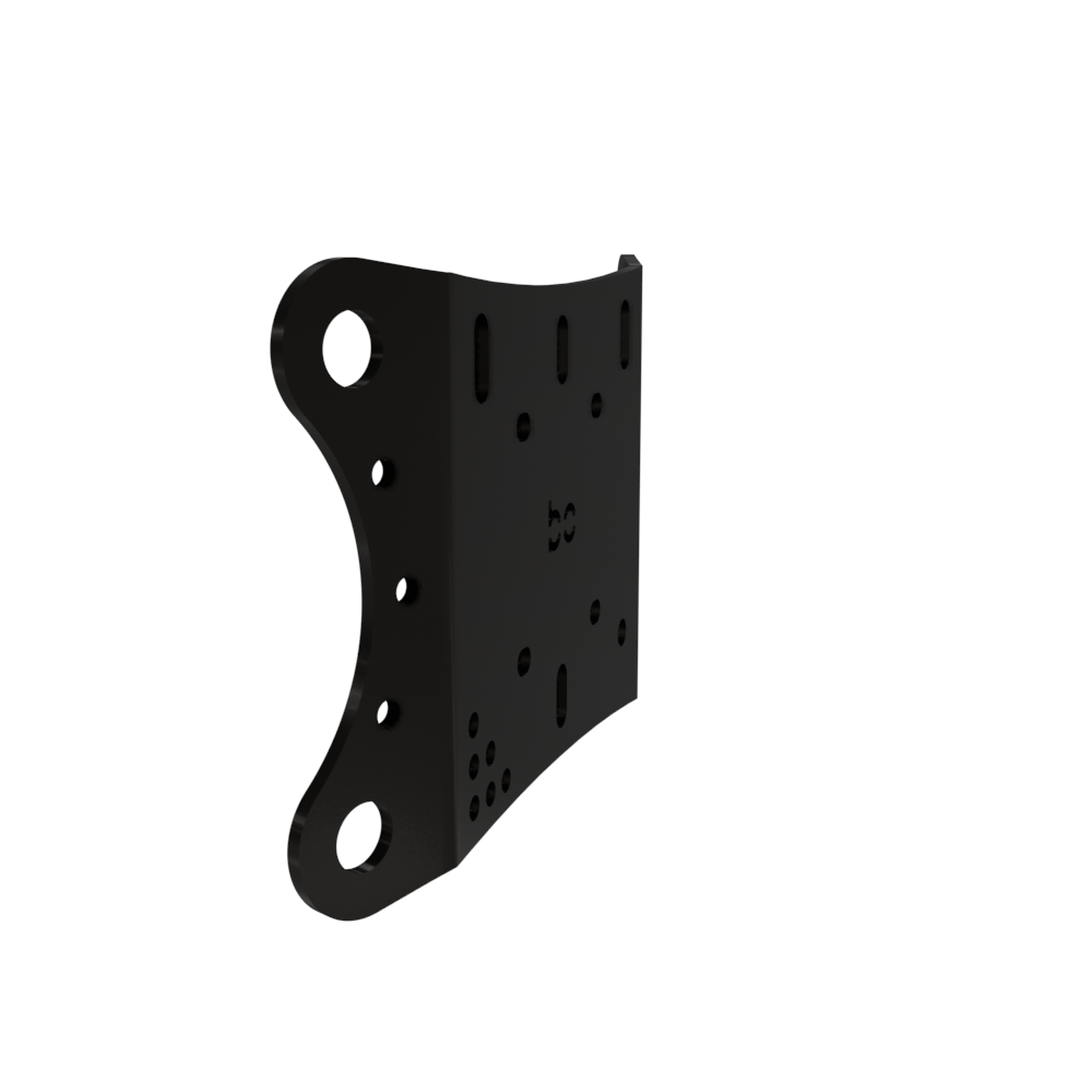 Multi-Fit HeadLight Plate  (Holes)