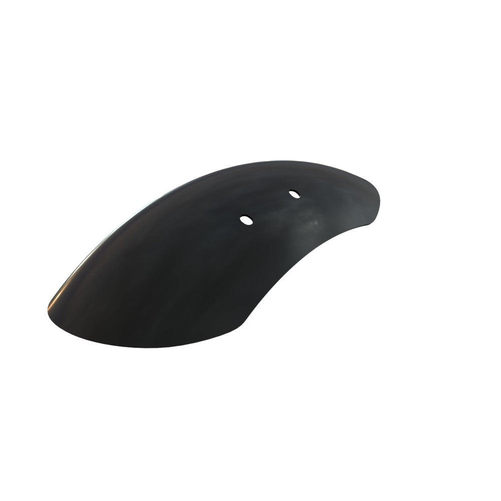 5.5" / 140mm 1-Piece Steel Black Front Fender