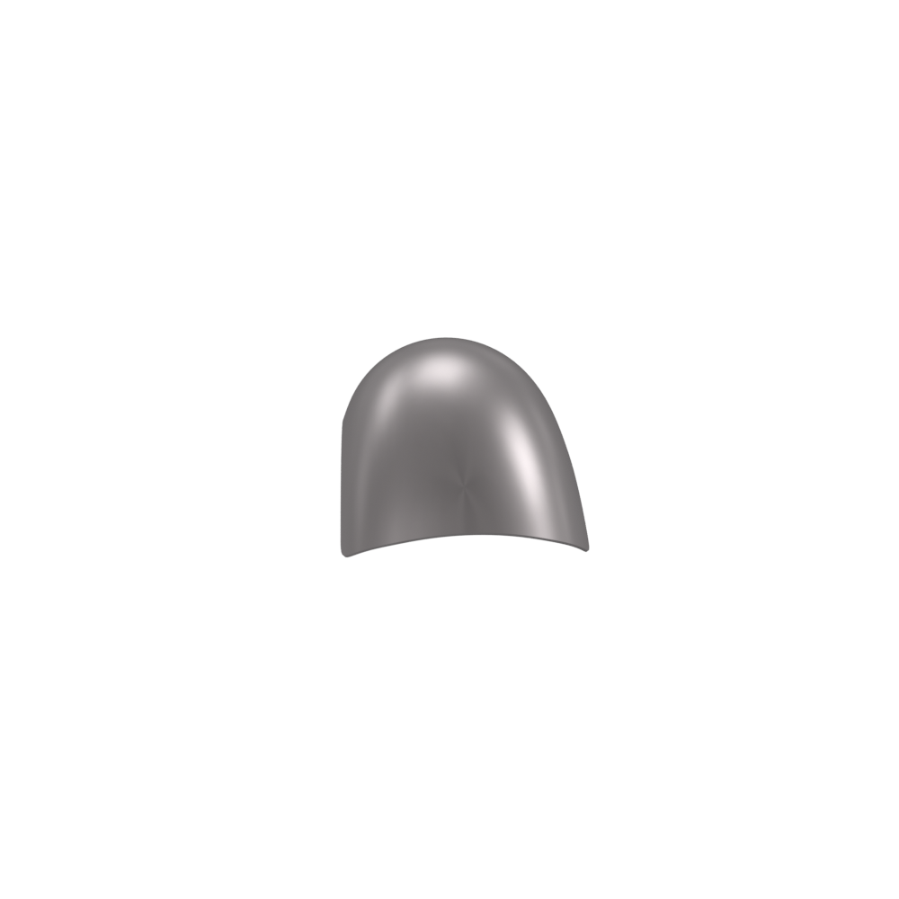 8" 1-Piece Steel Rear Fender