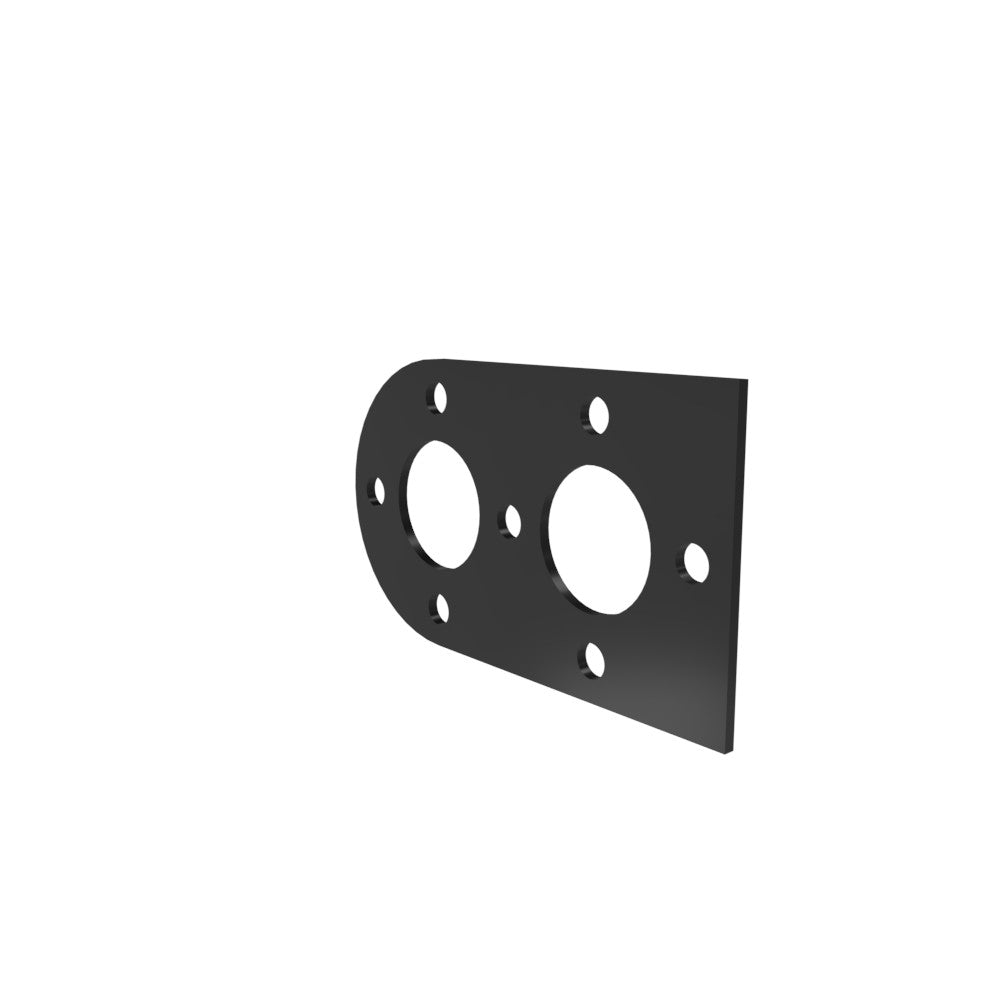 Honda Shadow VT750 (Shaft) Side Cover  (Lower Left) Powder Coated