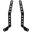 Honda Shadow VT750 (Chain) Rear Fender Struts HOLES