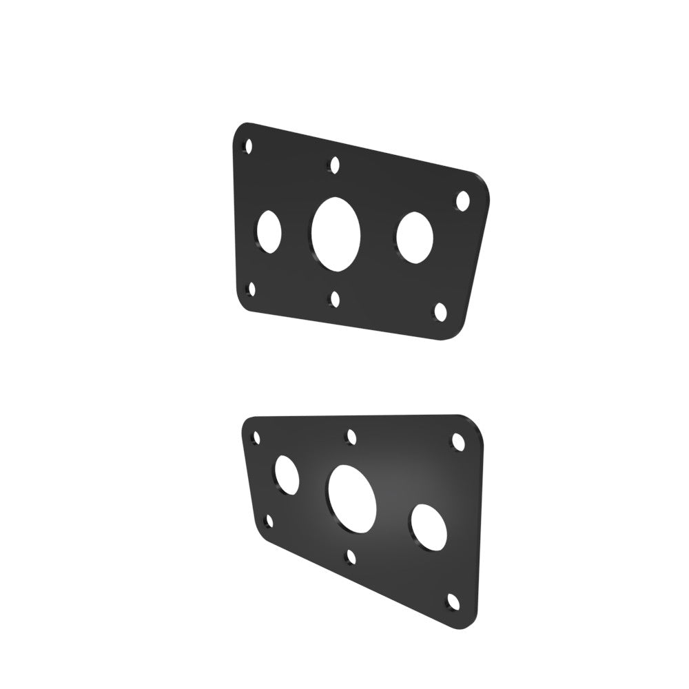 Honda Shadow VT750 (Shaft) Side Covers (Left &Right) Powder Coated