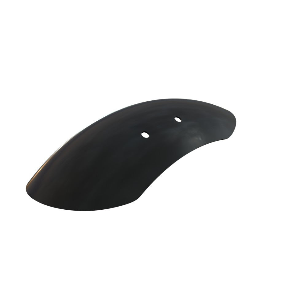 5.5" / 140mm 1-Piece Steel Matte Black Front Fender