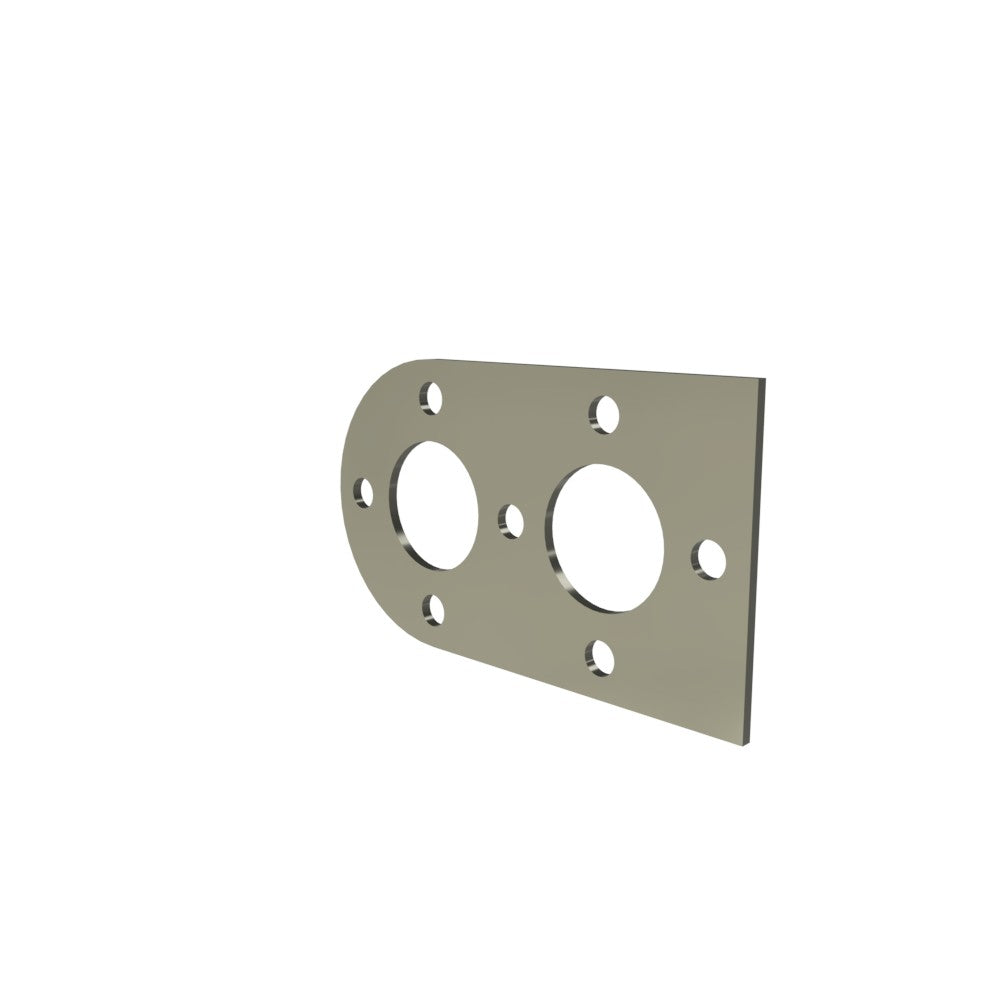 Honda Shadow VT750 (Shaft) Side Cover  (Lower Left) Raw Steel