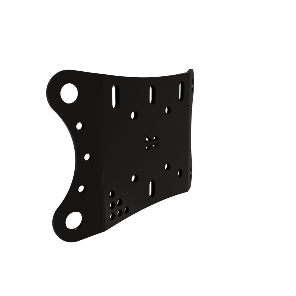 Multi-Fit HeadLight Plate  (Holes)