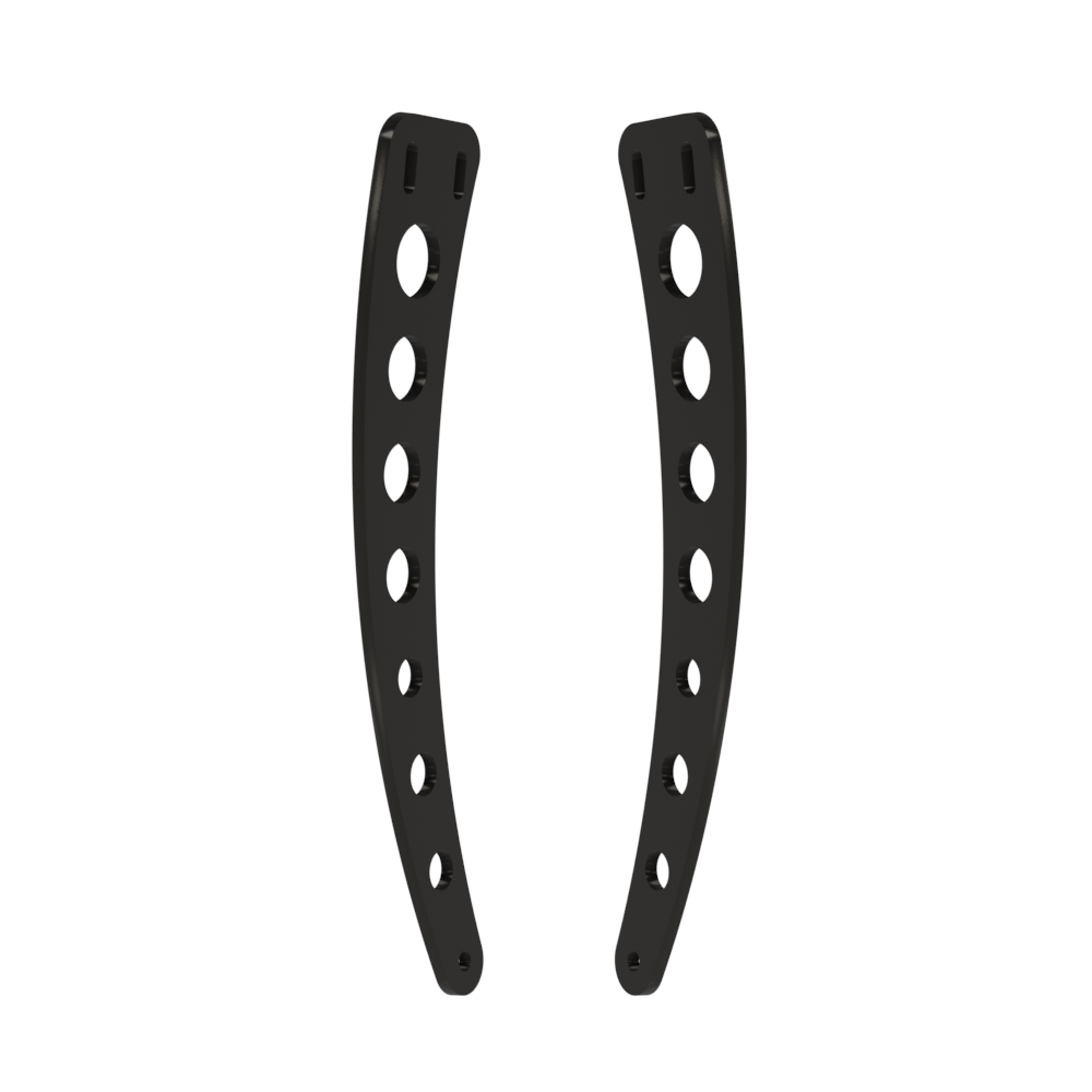 Custom Part MultiFIT Rear Fender Strut Kit Wide (HOLES)