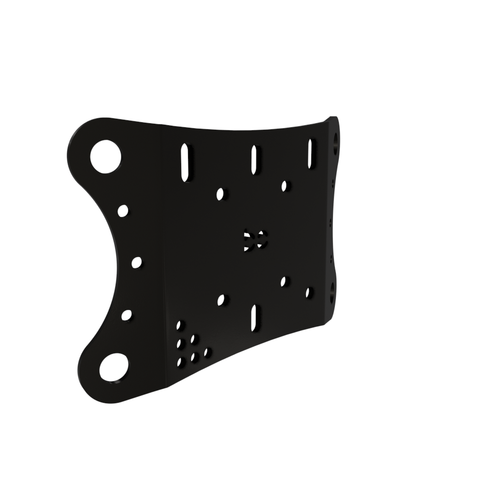 Multi-Fit HeadLight Plate  (Holes)