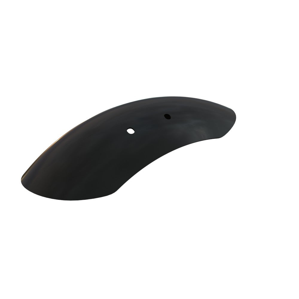5.5" / 140mm 1-Piece Steel Black Front Fender