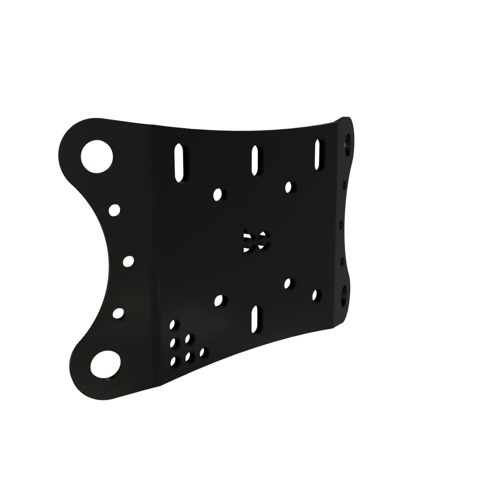 Multi-Fit HeadLight Plate  (Holes)