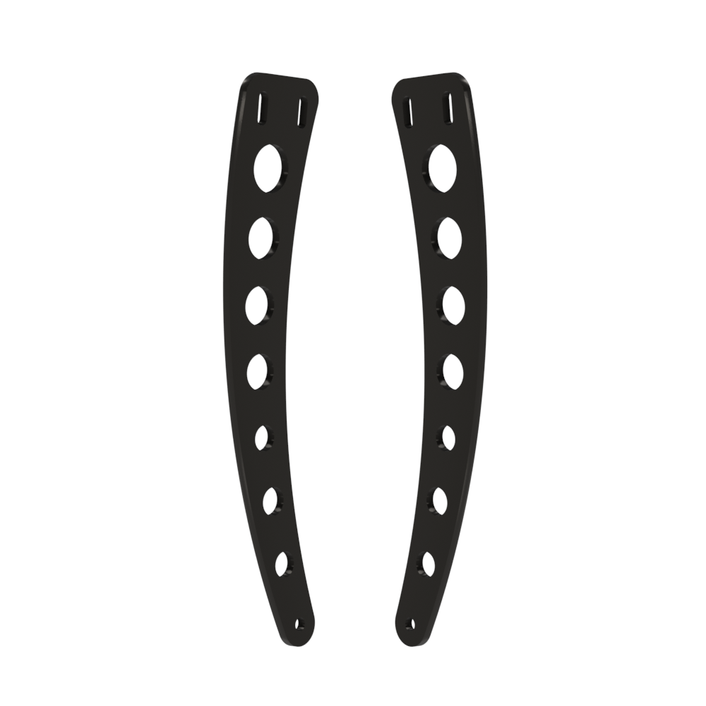 Custom Part MultiFIT Rear Fender Strut Kit Wide (HOLES)
