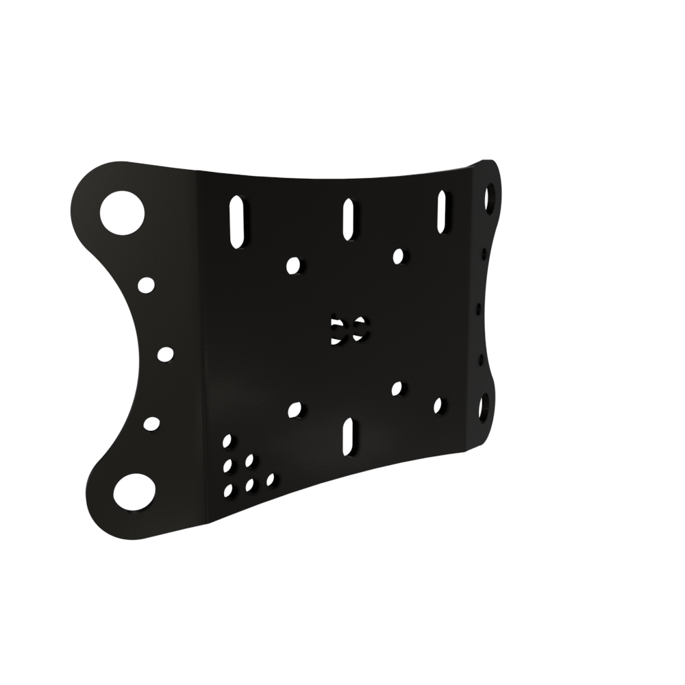 Multi-Fit HeadLight Plate  (Holes)