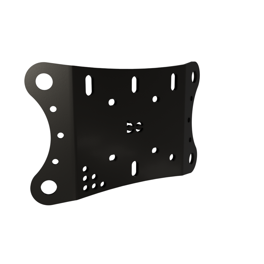 Multi-Fit HeadLight Plate  (Holes)