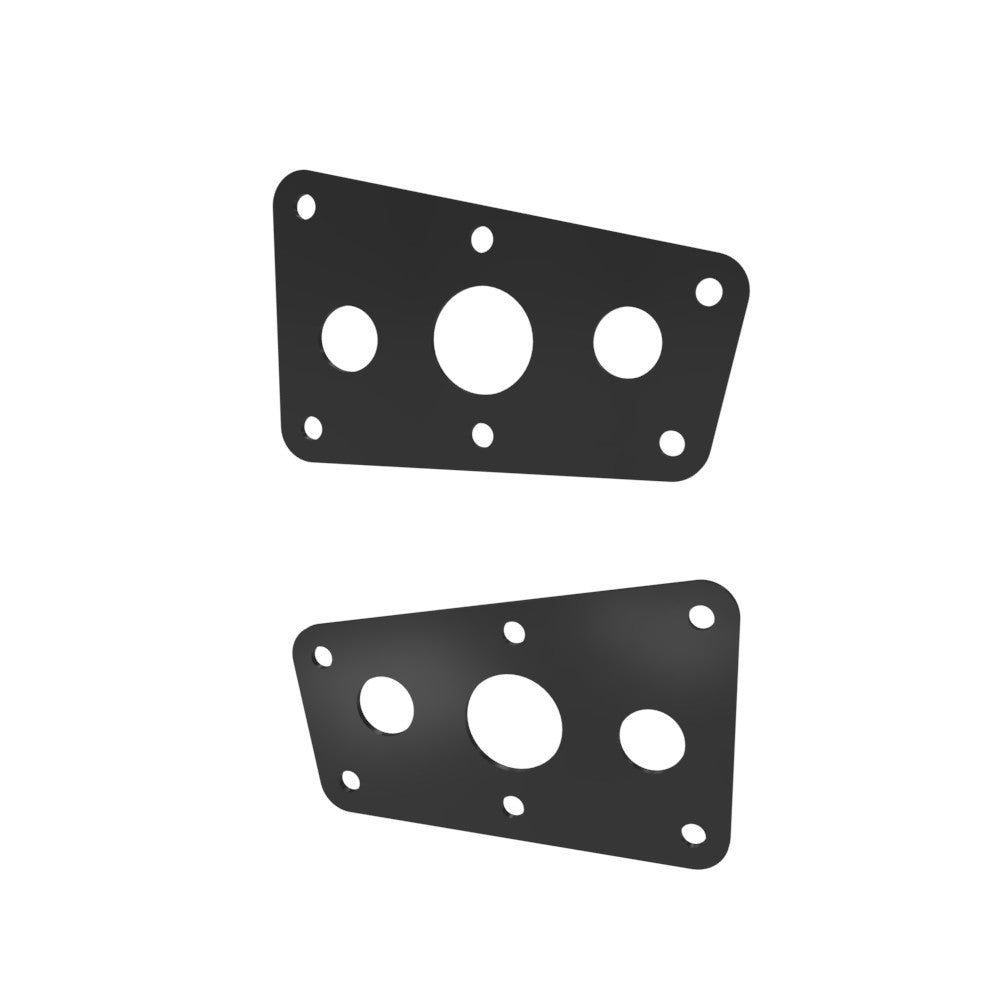 Honda Shadow VT750 (Shaft) Side Covers (Left &Right) Powder Coated