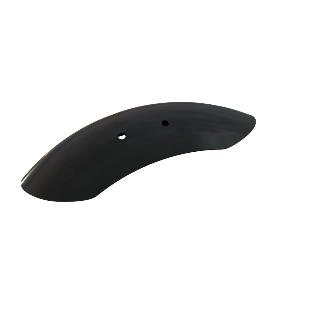 5.5" / 140mm 1-Piece Steel Black Front Fender