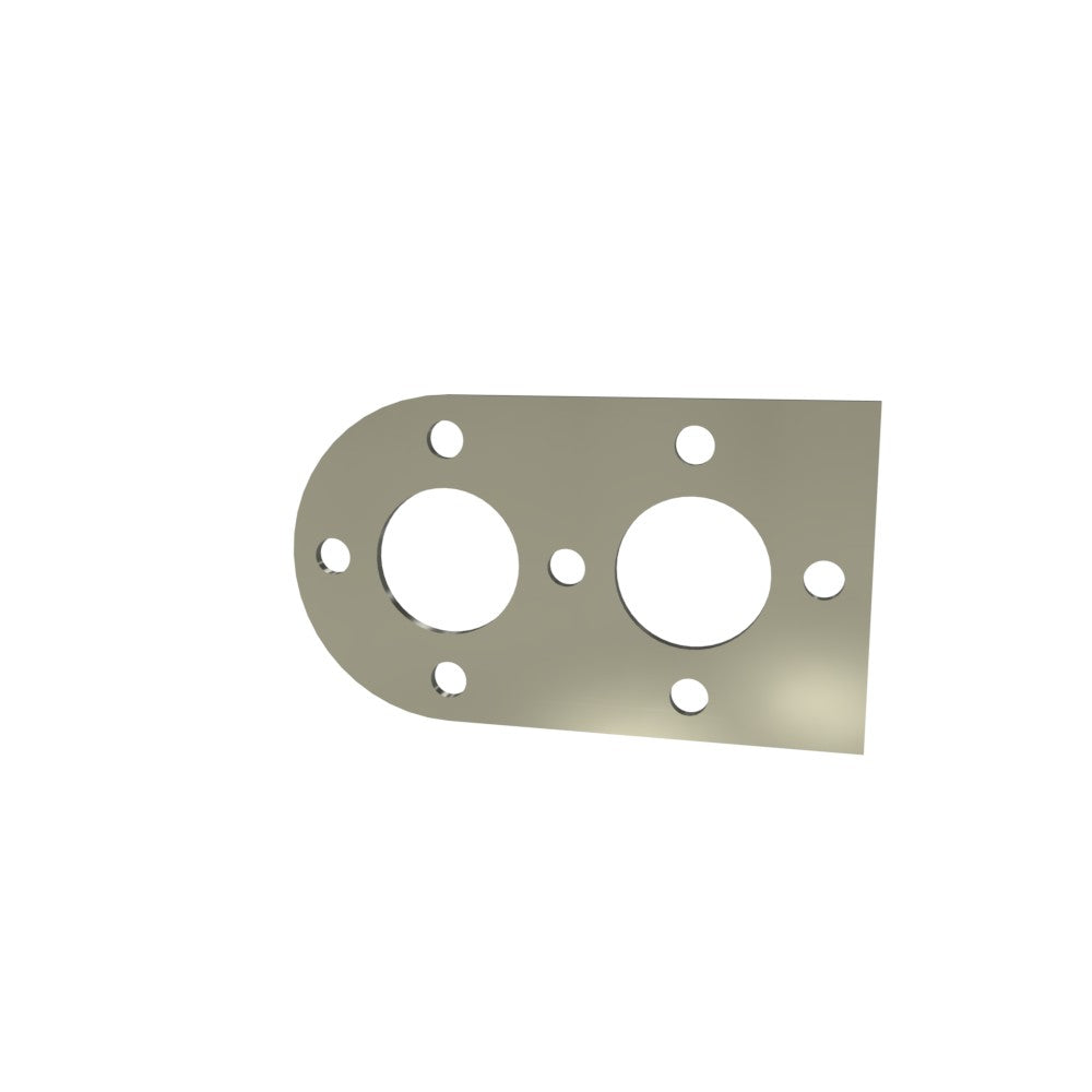 Honda Shadow VT750 (Shaft) Side Cover  (Lower Left) Raw Steel