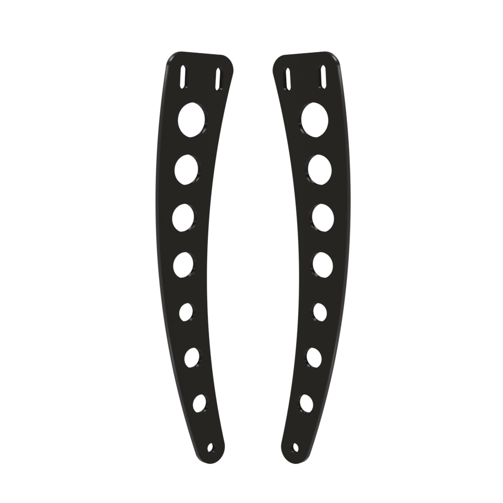 Custom Part MultiFIT Rear Fender Strut Kit Wide (HOLES)