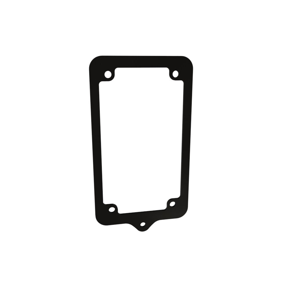 License plate Frame with Guardian Bell Hanger