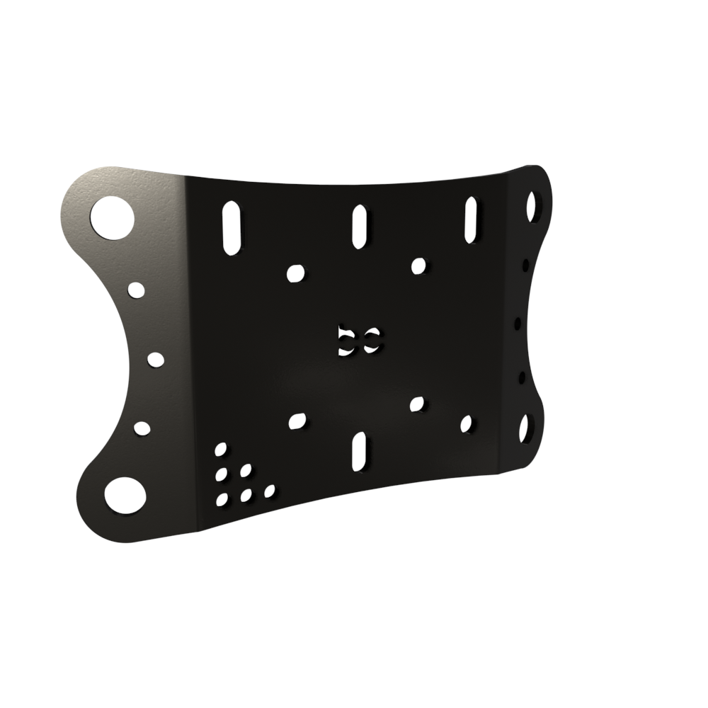 Multi-Fit HeadLight Plate  (Holes)