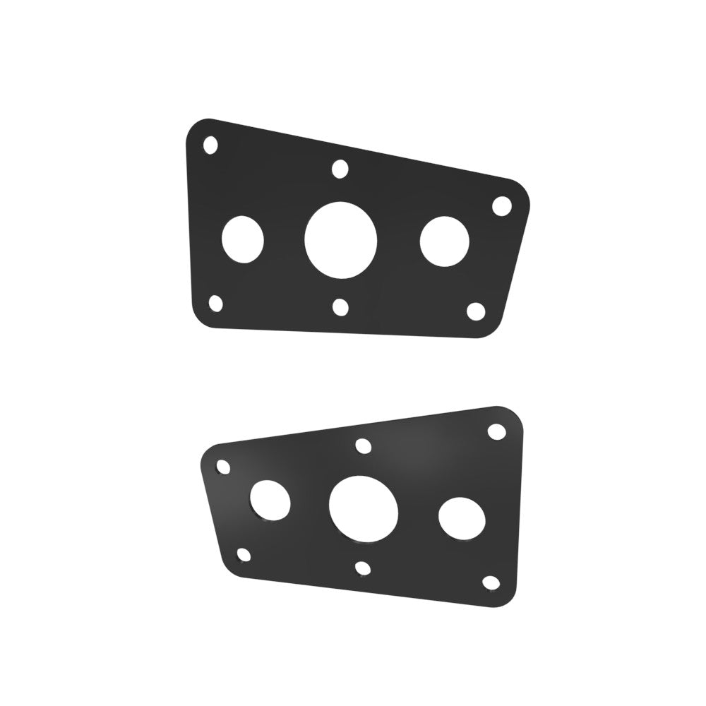 Honda Shadow VT750 (Shaft) Side Covers (Left &Right) Powder Coated