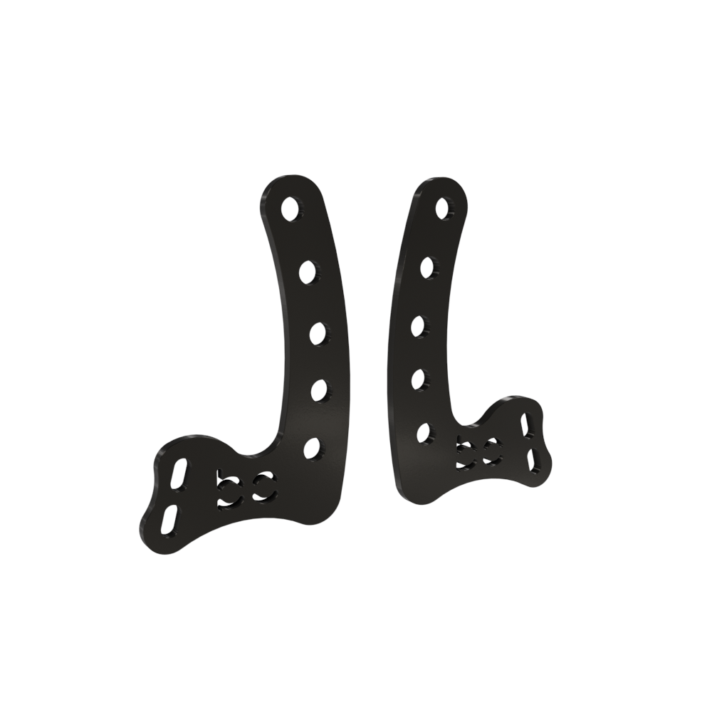 Yamaha V-Star Dragstar XVS1100 Turn Signal Brackets (Left & Right)
