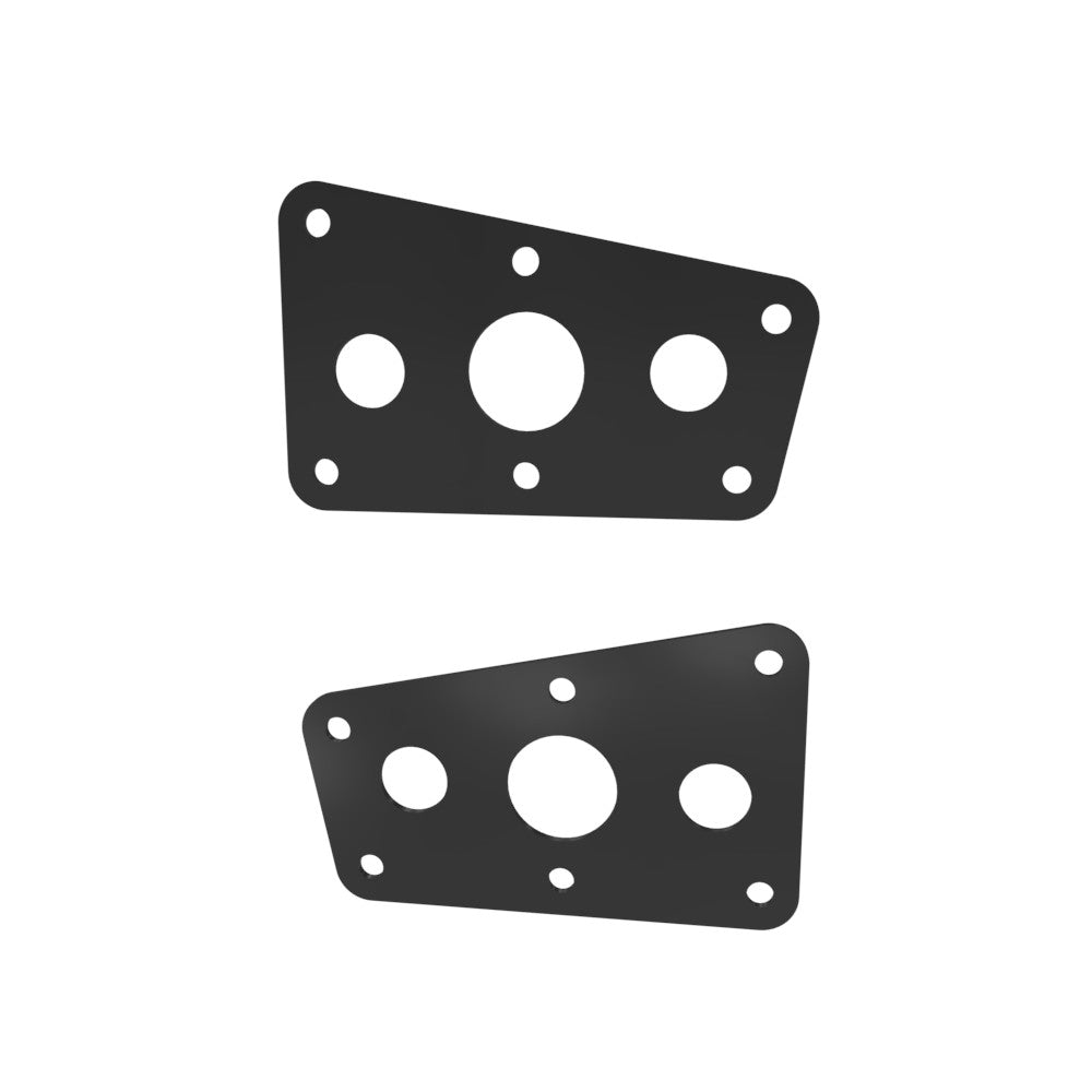 Honda Shadow VT750 (Shaft) Side Covers (Left &Right) Powder Coated