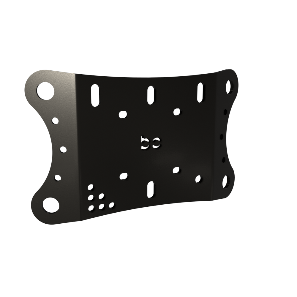 Multi-Fit HeadLight Plate  (Holes)