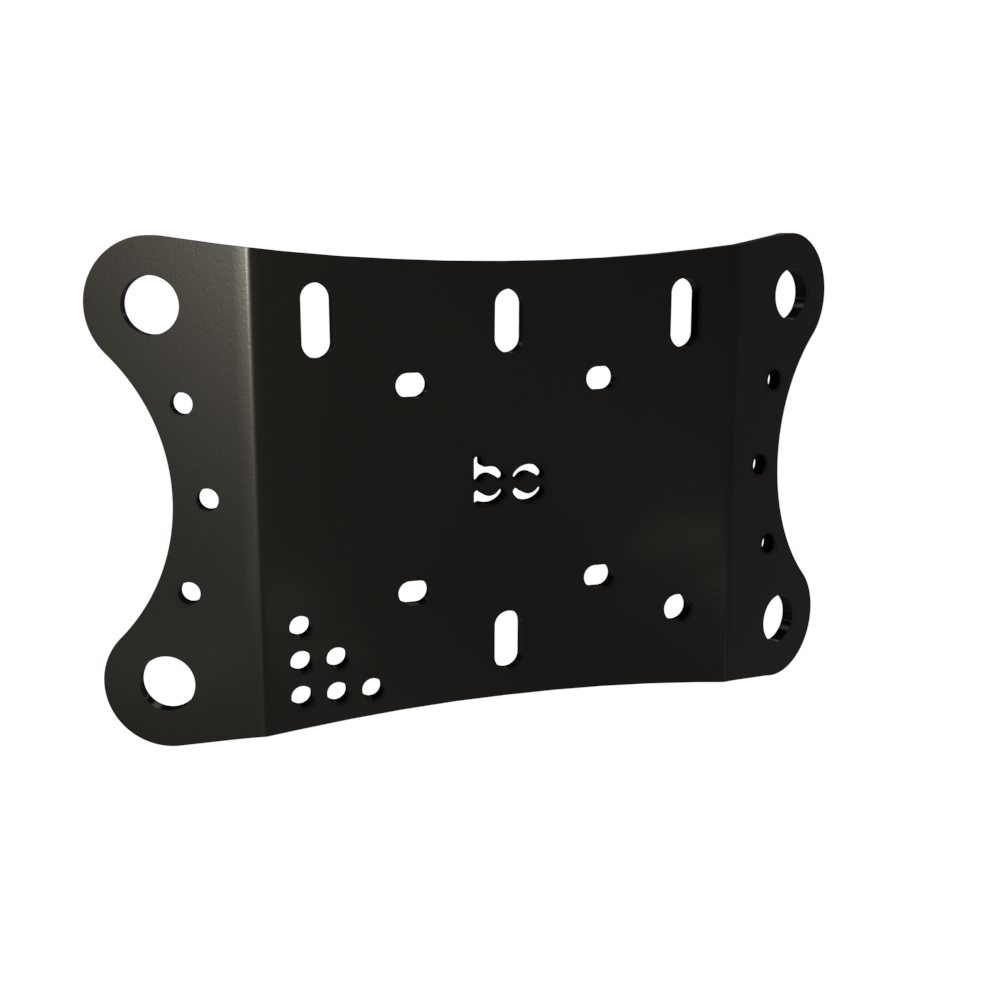 Multi-Fit HeadLight Plate  (Holes)