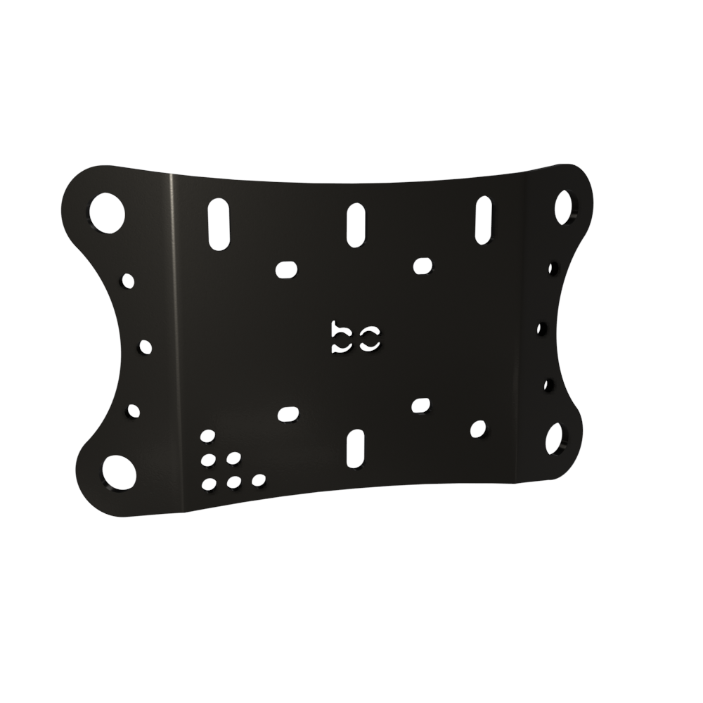 Multi-Fit HeadLight Plate  (Holes)