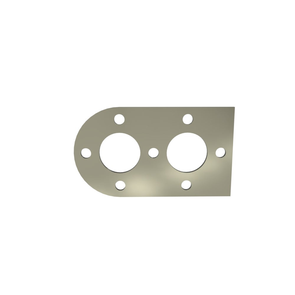 Honda Shadow VT750 (Shaft) Side Cover  (Lower Left) Raw Steel