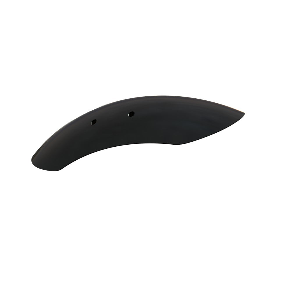 5.5" / 140mm 1-Piece Steel Matte Black Front Fender