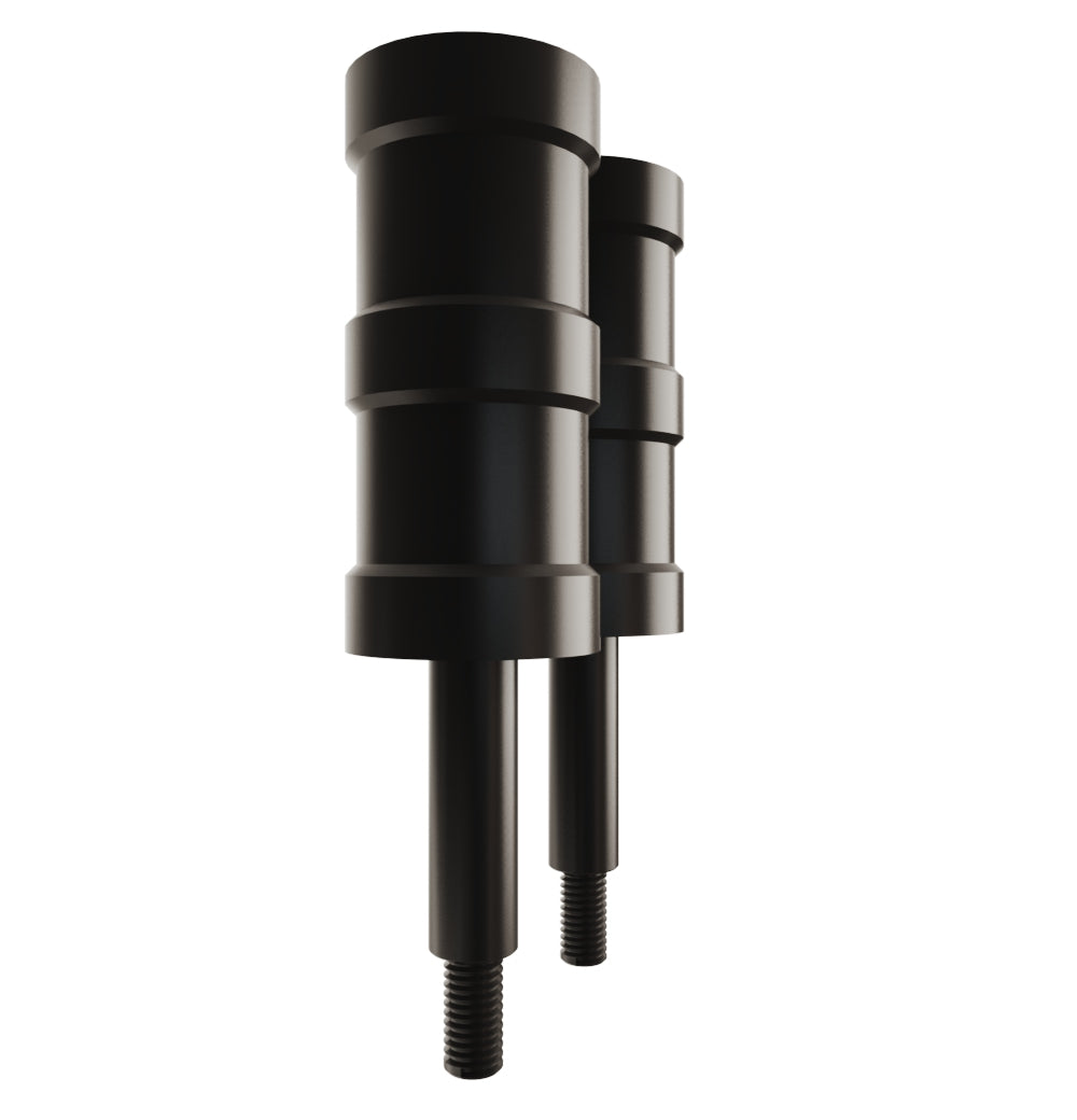 Honda Shadow 3 Inch Handlebar Risers Extensions (Black)