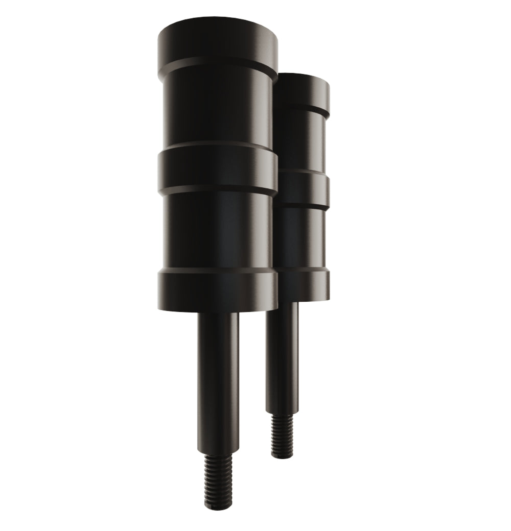 Honda Shadow 3 Inch Handlebar Risers Extensions (Black)