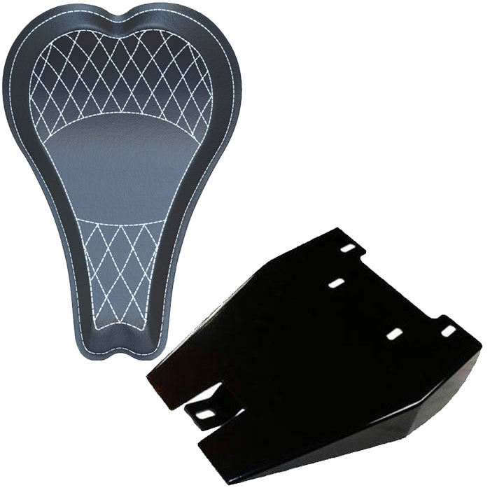 Kawasaki Vulcan VN800 Leather Solo Seat Kit